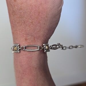 Brighton 2-tone double sided bracelet